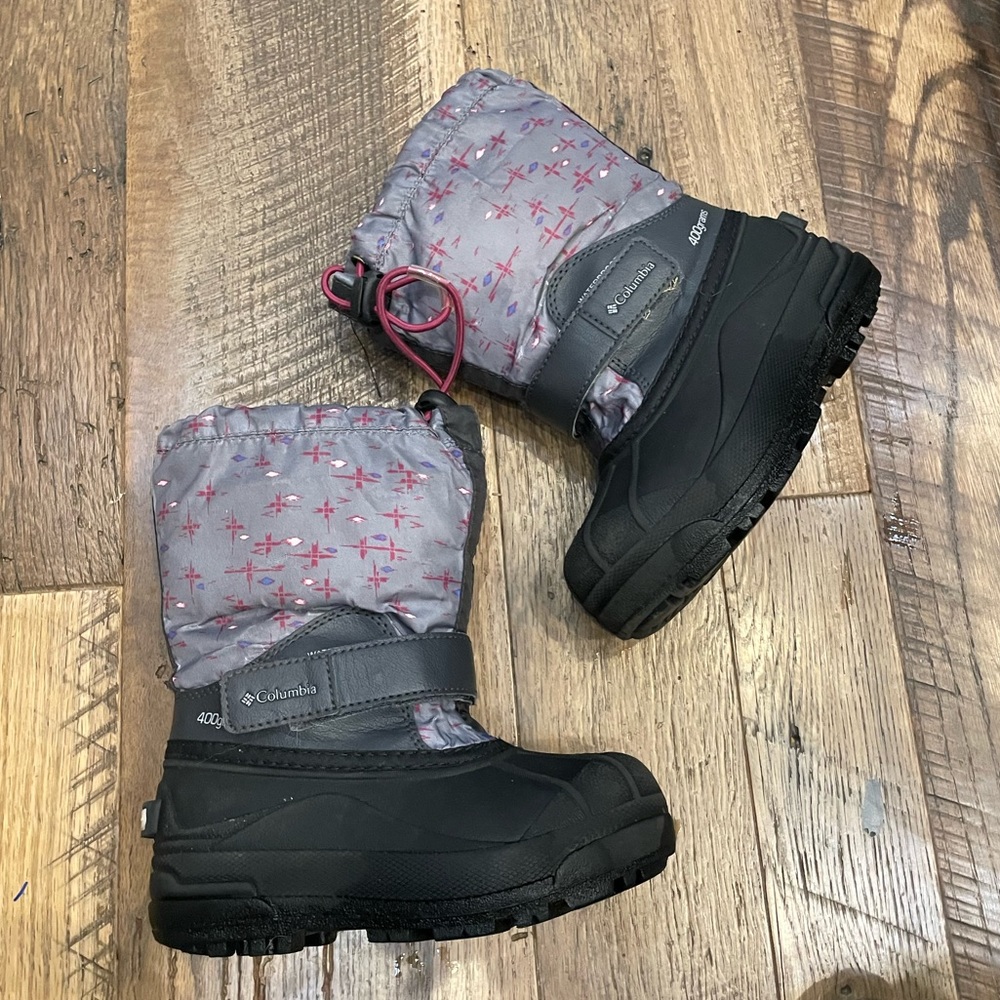 Columbia Winter snow boots girl 12